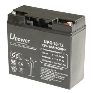 Bateria Plomo GEL SOLAR 12V/18Ah 181x77x172 mm U-POWER