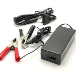 CARGADOR Batería Plomo y GEL 24V/2Amh con pinzas