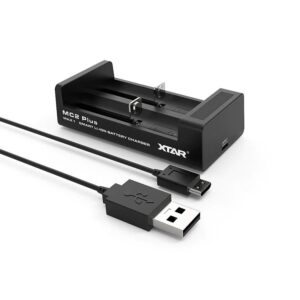CARGADOR Batería LITIO 3,7Vdc 1000mAh USB con Microprocesador para 2 Baterías
