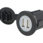 CARGADOR PANEL USB-Ax2 5Vdc 2,1Ah Entrada 12/24Vdc