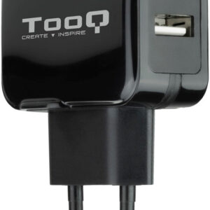 Cargador USB-A 10W NEGRO TOOQ