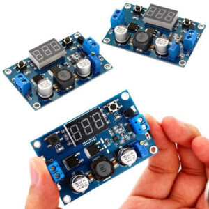 Convertidor Tension Regulador DC-DC 5A 75W con Display