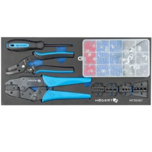 KIT Crimpadoras de Terminales Redondos 158 terminales