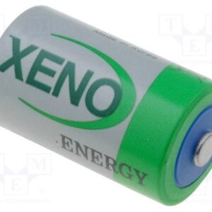 PILA LITIO ER14250 3,6V/1200mAh XENO Ø14,5x25,4mm 1/2AA 1/2R6