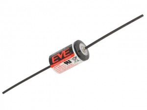 PILA LITIO ER14250P/CNA 3,6V/1200mAh Terminales HILOS axial 1/2AA 1/2R6