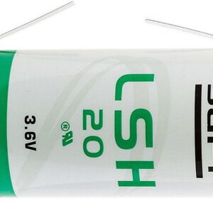 PILA LITIO LSH20CNR 3,6V/13000mAh SAFT Terminales Soldar D/R20