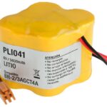 PILA LITIO 6V/2800mAh 2/3Ax4 Cable y Conector BR2/3AGCT4A