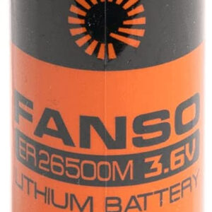PILA LITIO CR26500 FANSO 3,6V/6000mAh Alta Descarga C/R14