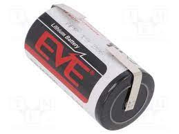 PILA LITIO ER26500/CNR 3,6V/8500mAh Terminales Soldar C/R14