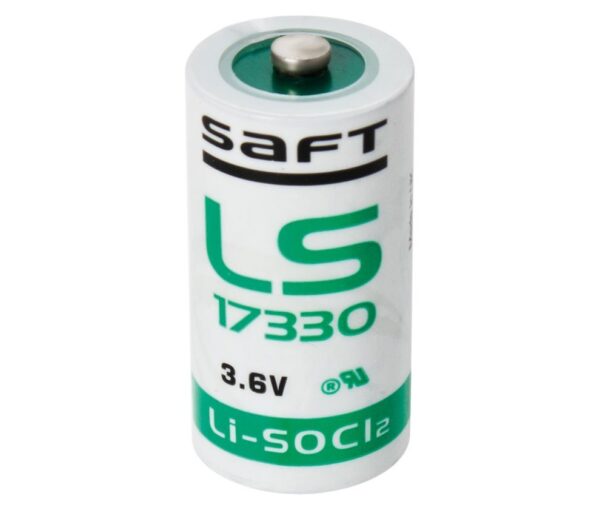 PILA LITIO LS17330  3,6V/2100mAh 2/3A SAFT