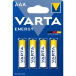 PILA AAA/LR03 Alcalina 1,5V VARTA ENERGY (10 Blister de 4 pilas)