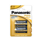PILA C/LR14 Alcalina 1,5V PANASONIC Power (Blister 2 Unidades)
