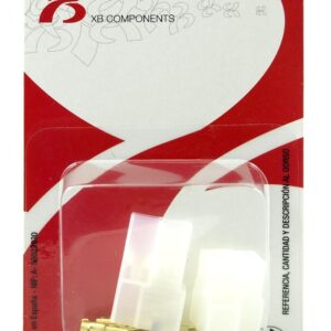 Caja Canectora 3 Vias terminales Faston 6,3mm (Blister)
