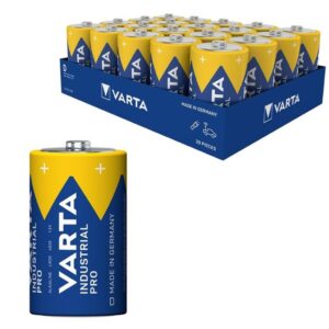 PILA D/LR20 Alcalina 1,5V VARTA INDUSTRIAL PRO (Caja 20 Unidades)