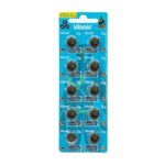 PILA LR1130 LR54 AG10 Alcalina 1,5V VINNIC (Blister 10 Unidades)