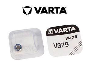 PILA V379 VARTA Óxido Plata SR521SW 1,55V Relojes