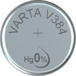 PILA V384 VARTA Óxido Plata SR0041SW 1,55V Relojes