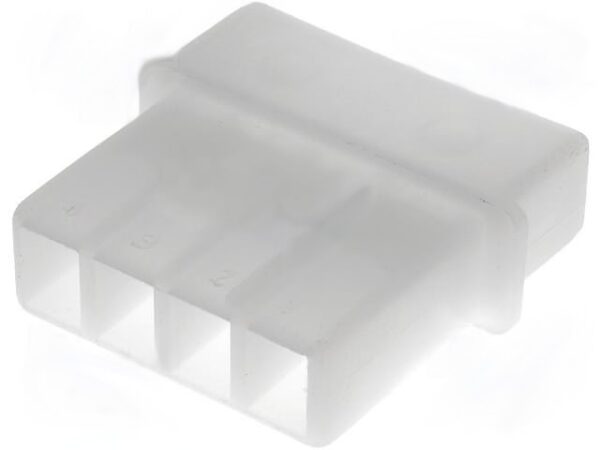 Carcasa Conector MOLEX Macho 4pin sin contactos