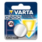 PILA LITIO CR2430 VARTA 3V/280mAh  (Blister 1 Pila)