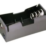 Portapilas para 1 pila R20 tipo D