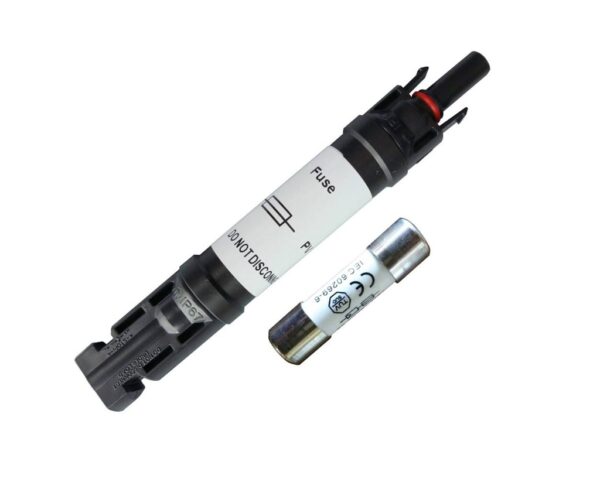 Acoplador MC4 con Fusible de 15Amp SOLCON4-FUSE15