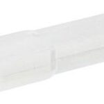 Funda Terminal Faston Hembra 2,8mm entrada trasera BLANCO (100 unidades)
