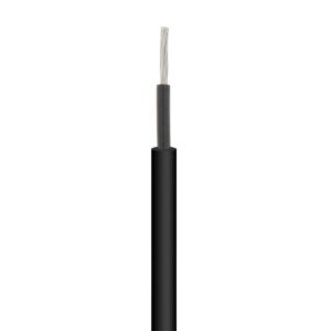 Cable Conexion Panel Solar Cu-Sn 4mm NEGRO