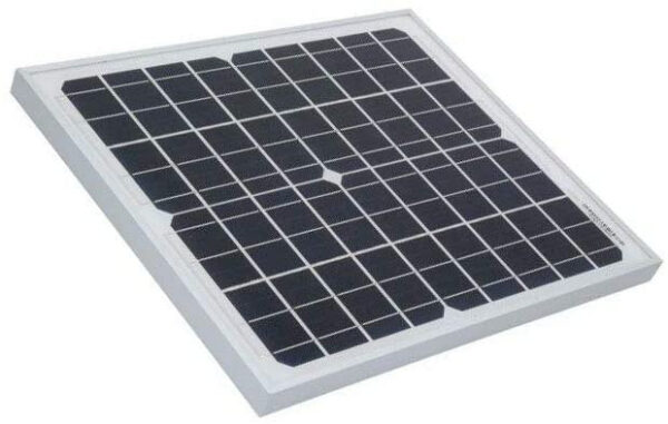 Panel Solar Silicio Monocristalino 12V 20W 435x356x30mm