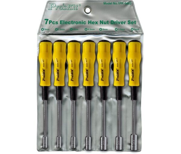 Juego llaves Tubo 3-6 mm 7 piezas