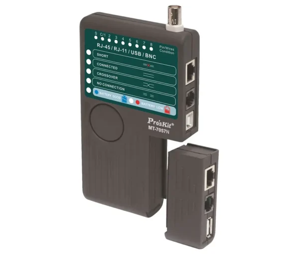 Tester Red RJ45 UTP FTP RJ11 RJ12 BNC Y USB