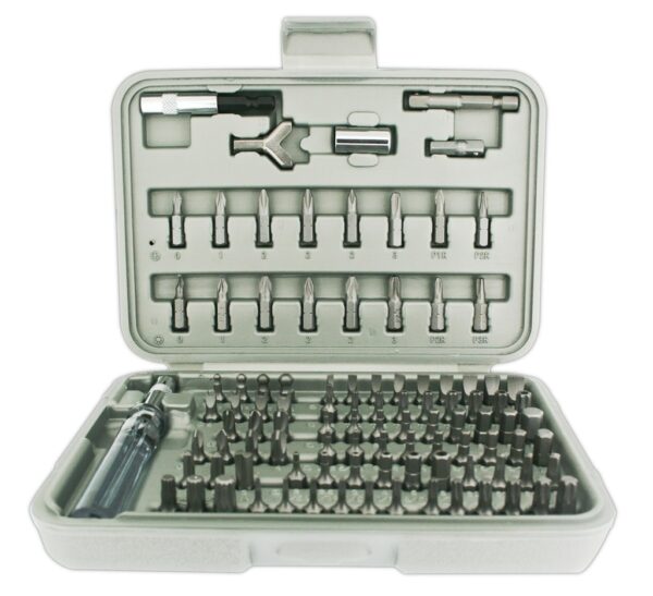 Destornillador Magnetico con 102 puntas de precision