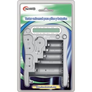 Comprobador Pilas y Baterias varios modelos Gris