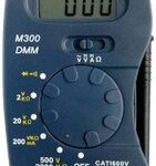 Multimetro Digital Bolsillo Cartera 500V AC/DC 200mACC
