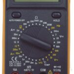 Multimetro Digital MY64 Vac+Vdc+ºC+Hz+Capacimetro+Resistencia