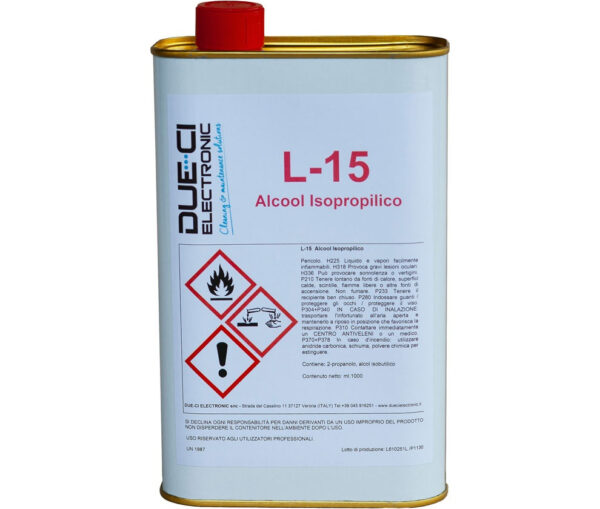 Alcohol Isopropilico para Fibra Optica 1000ml