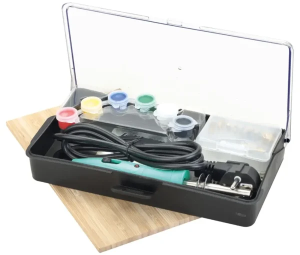 Soldador Pirograbado 230V Doble potencia con pinturas