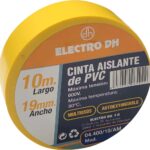Cinta Aislante PVC 19mmX10m AMARILLA DH