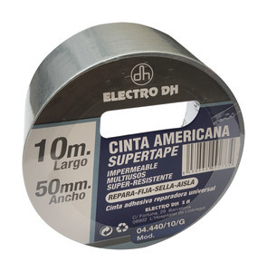 Cinta Americana SUPER TAPE 50mmX10m GRIS DH