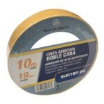 Cinta Doble Cara Adhesiva 19mm x 10 metros