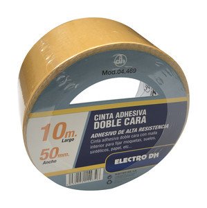 Cinta Doble Cara Adhesiva 50mm x 10 metros