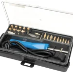 Soldador pirograbado 230V con 21 puntas y accesorios