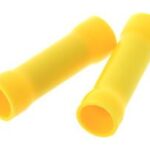 Terminal Empalme Redondo Cable 4-6mm AMARILLO  ST-060/Y