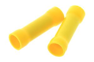 Terminal Empalme Redondo Cable 4-6mm AMARILLO  ST-060/Y