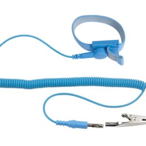 Pulsera Antiestatica Disipadora Electricidad Estatica AZUL