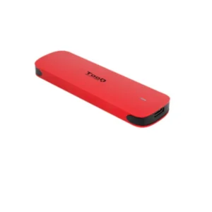 Caja Externa SSD M2 NVMe ROJA TOOQ