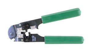 Crimpadora para RJ46 10P10C Para el engastado de clavijas telefónicas modulares.