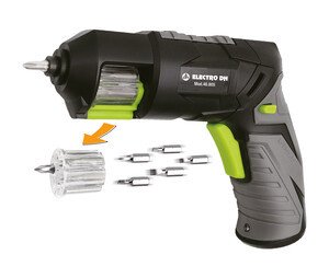 Atornillador Recargable 3,6V Con puntas