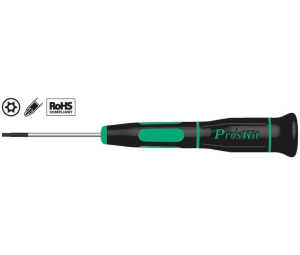 Destornillador Precision TORX Hueco T6H