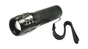 Linterna LED 3W con Zoom Super alto brillo
