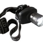 Linterna Recargable Frontal LED 3W con ZOOM